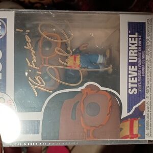 Pop Funko Steve urkel signed